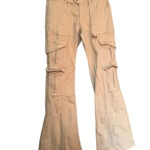 Pacsun khaki cargo‎ jeans women’s 27
